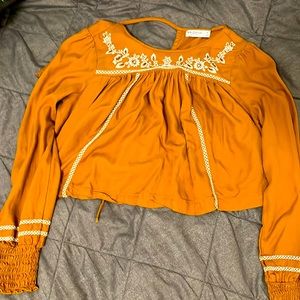 Long sleeve dressy fall top. Worn once.